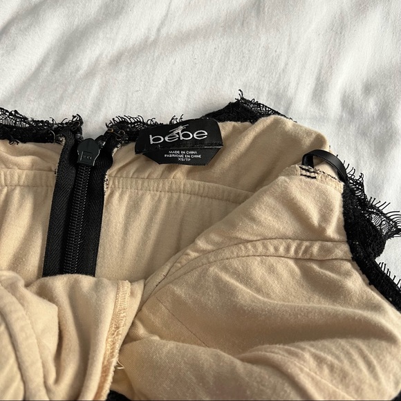 vintage bebe mini dress - Picture 3 of 4